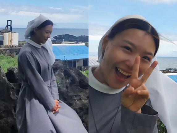연예인급 외모로 너무 예쁘다고 알려진 이 수녀님의 정체